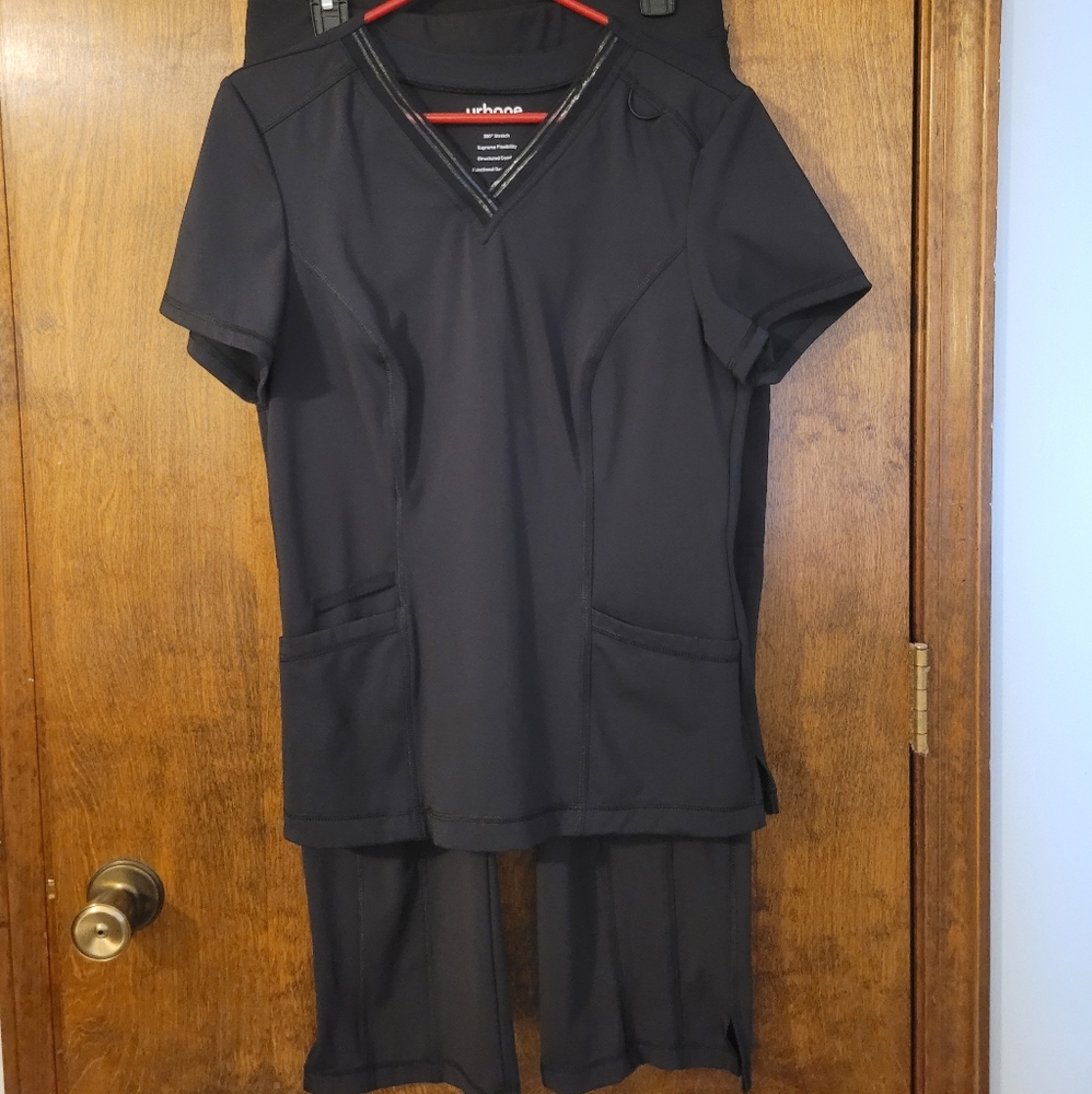 Scrubs Urbane Black Medium Set